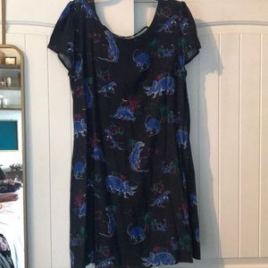 ModCloth Dinosaur Shift Dress